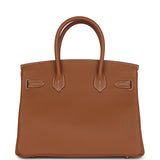 Hermes Birkin 30 Gold Togo Gold Hardware