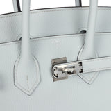 Hermes Birkin 25 Gris Platine Togo Palladium Hardware