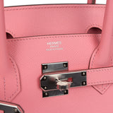 Hermes Birkin 30 Rose Confetti Epsom Palladium Hardware