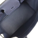 Hermes Birkin 30 Bleu Nuit Togo Rose Gold Hardware - Thumbnail View 8