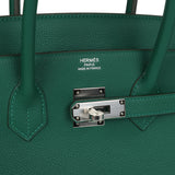 Hermes Birkin 35 Vert Moyen Togo Palladium Hardware