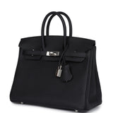 Hermes Birkin 25 Black Togo Palladium Hardware