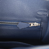 Hermes Birkin 25 Bleu Saphir Togo Palladium Hardware