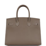 Hermes Birkin Sellier 30 Etoupe Epsom Gold Hardware