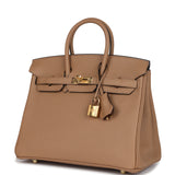 Hermes Birkin 25 Chai Togo Gold Hardware