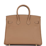 Hermes Birkin 25 Chai Togo Gold Hardware