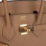 Hermes Birkin 25 Chai Togo Gold Hardware