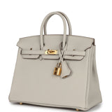 Hermes Birkin 25 Beton Togo Gold Hardware