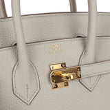 Hermes Birkin 25 Beton Togo Gold Hardware