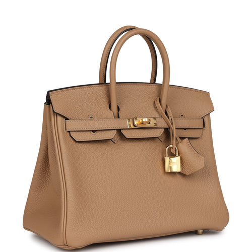 Hermes Birkin 25 Chai Togo Gold Hardware