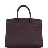 Hermes Birkin Sellier 30 Rouge Sellier Epsom Gold Hardware