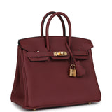 Hermes Birkin 25 Rouge H Togo Gold Hardware