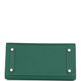 Hermes Birkin Sellier 25 Vert Moyen Epsom Electrum Hardware