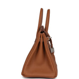 Hermes Birkin 25 Gold Togo Palladium Hardware