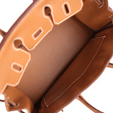 Hermes Birkin 25 Gold Togo Palladium Hardware