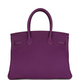 Hermes Special Order (HSS) Birkin 30 Anemone Togo Brushed Gold Hardware