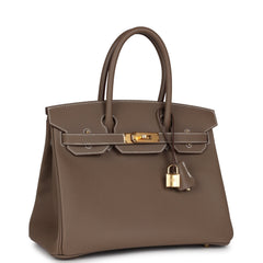 Hermes Birkin 30 Etoupe Epsom Gold Hardware (split payment)