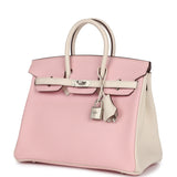 Hermes Special Order (HSS) Birkin 25 Rose Sakura and Nata Swift Brushed Gold Hardware