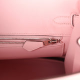 Hermes Birkin 25 Rose Sakura Swift Palladium Hardware