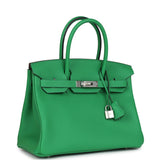 Hermes Birkin 30 Bambou Togo Palladium Hardware