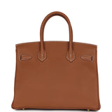 Hermes Birkin 30 Gold Togo Gold Hardware