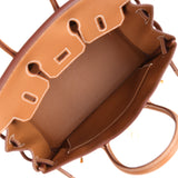 Hermes Birkin 25 Gold Togo Gold Hardware