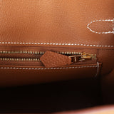 Hermes Birkin 25 Gold Togo Gold Hardware