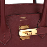 Hermes Birkin 30 Rouge H Togo Gold Hardware