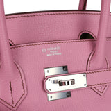 Hermes Special Order (HSS) Birkin 30 Bubblegum Verso Chevre Mysore Palladium Hardware