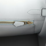 Hermes Birkin 30 Bleu Pale Togo Gold Hardware