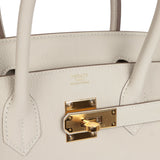 Hermes Birkin 30 Craie Togo Gold Hardware