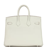 Hermes Birkin 25 Mushroom Togo Palladium Hardware