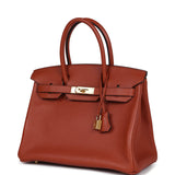 Hermes Birkin 30 Cuivre Taurillon Novillo Gold Hardware