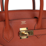 Hermes Birkin 30 Cuivre Taurillon Novillo Gold Hardware