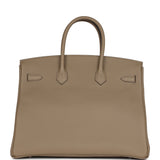 Hermes Birkin 35 Beige Marfa Togo Palladium Hardware