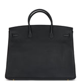 Hermes Birkin 40 Black Togo Gold Hardware