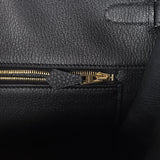 Hermes Birkin 40 Black Togo Gold Hardware