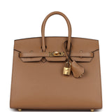 Hermes Birkin Sellier 25 Chai Madame Gold Hardware