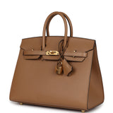 Hermes Birkin Sellier 25 Chai Madame Gold Hardware