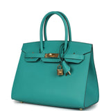 Hermes Birkin Sellier 30 Vert Verone Madame Gold Hardware