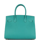 Hermes Birkin Sellier 30 Vert Verone Madame Gold Hardware