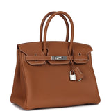 Hermes Birkin 30 Gold Togo Palladium Hardware