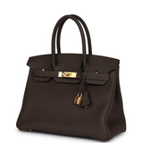 Hermes Birkin 30 Ecorce Togo Gold Hardware