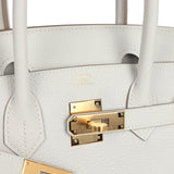 Hermes Birkin 30 Gris Perle Togo Gold Hardware