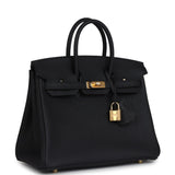 Hermes Birkin 30 Black Togo Gold Hardware