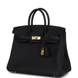 Hermes Birkin 30 Black Togo Gold Hardware