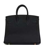 Hermes Birkin 30 Black Togo Gold Hardware