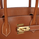 Hermes Birkin 30 Fauve Barenia Gold Hardware