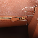 Hermes Birkin 30 Fauve Barenia Gold Hardware