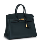 Hermes Birkin 25 Vert Cypress Gold Hardware